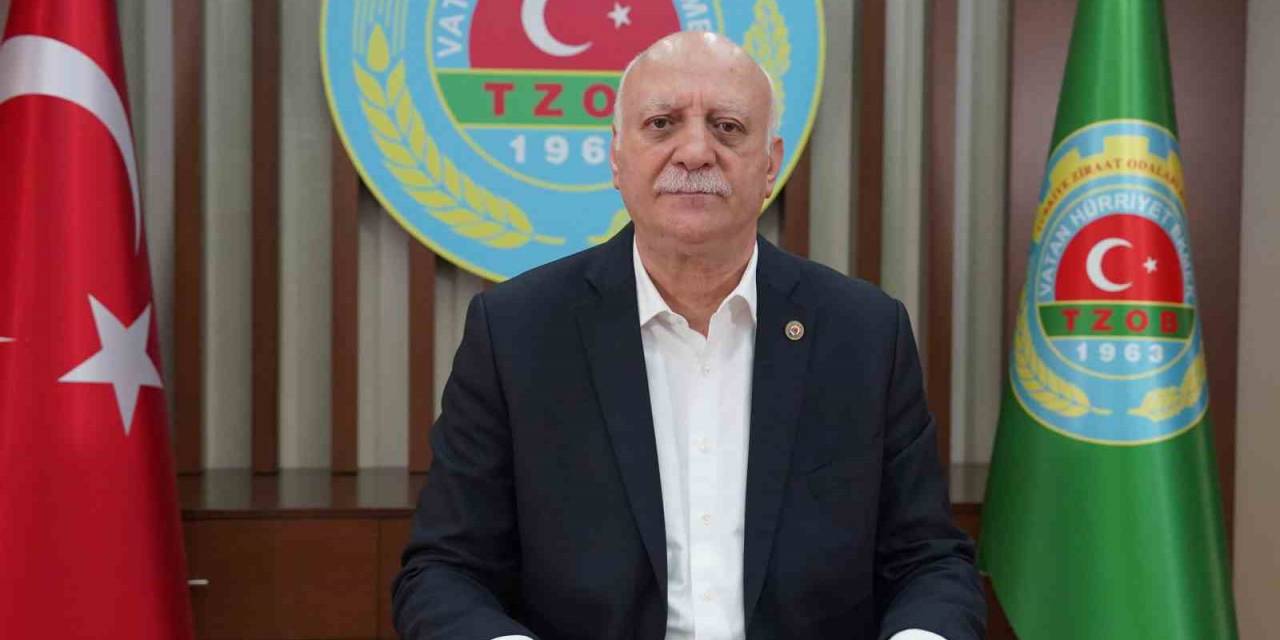 Tzob Genel Başkanı Bayraktar: “üreticinin Ödediği Mazot Vergisi, Tarıma Verilen Toplam Destek Miktarının Yüzde 70’ine Denk Geliyor”