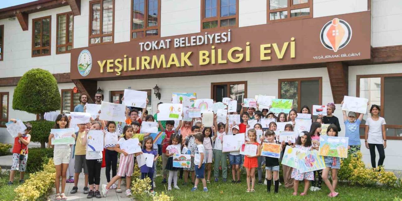 Tokat’ta Bulunan Bilgi Evi Çocuklarla Doldu