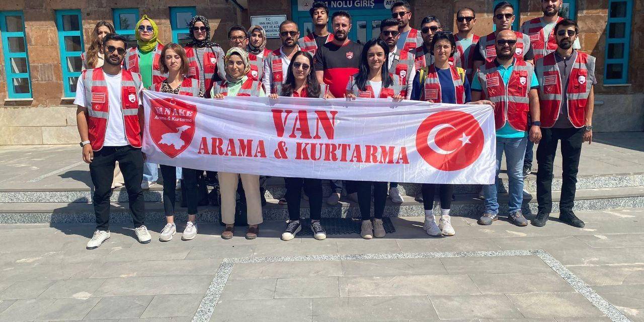 Van Afad’dan Van Arama Ve Kurtarma Derneği Gönüllülerine Eğitim