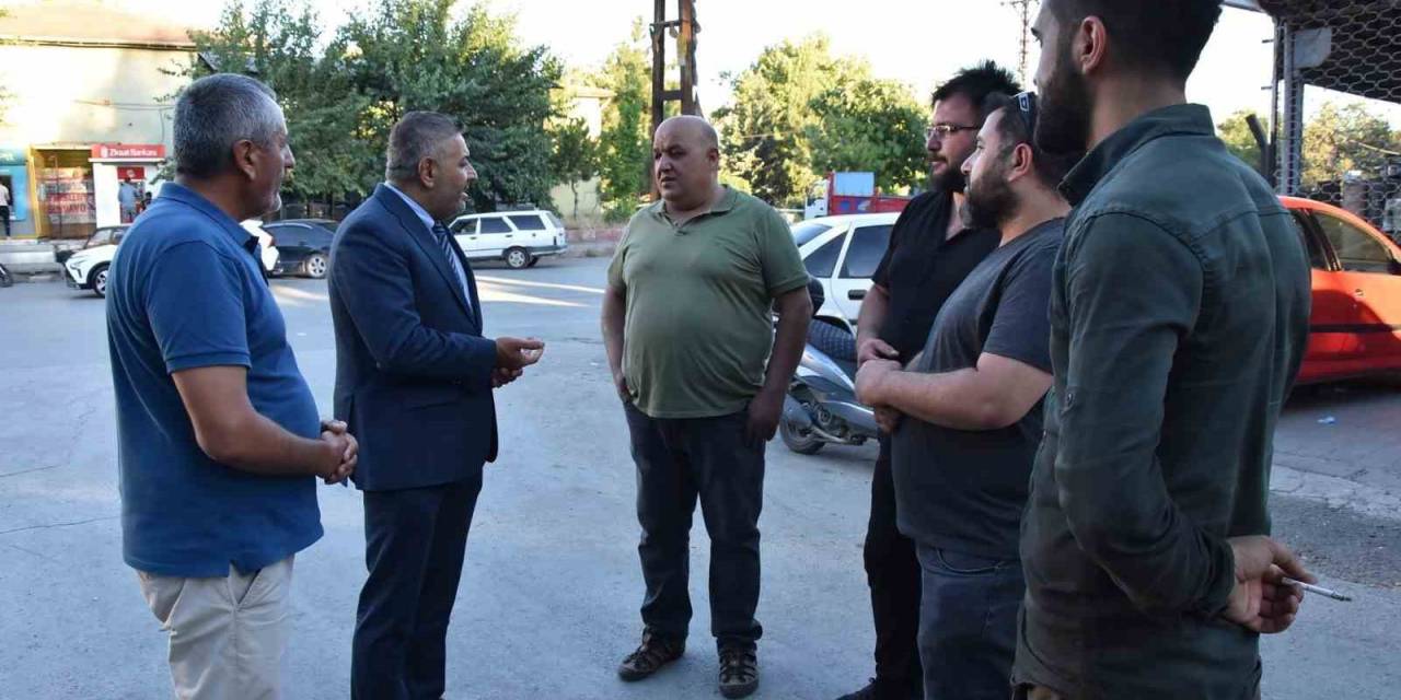 Başkan Sadıkoğlu: "esnaf, Yeni Sanayi Sitesinin Akıbeti Konusunda Endişeli"