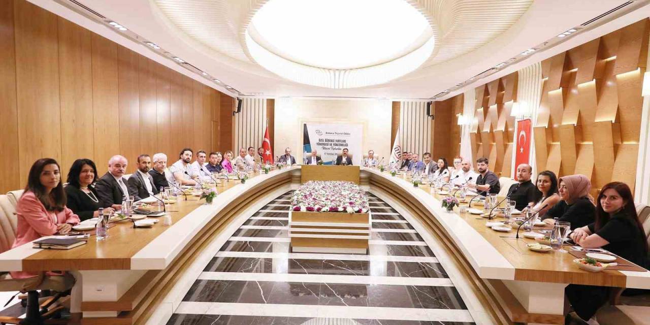 Ato Başkanı Baran: “özel Yurtlar, Boş Binalara Kira Ödedi”