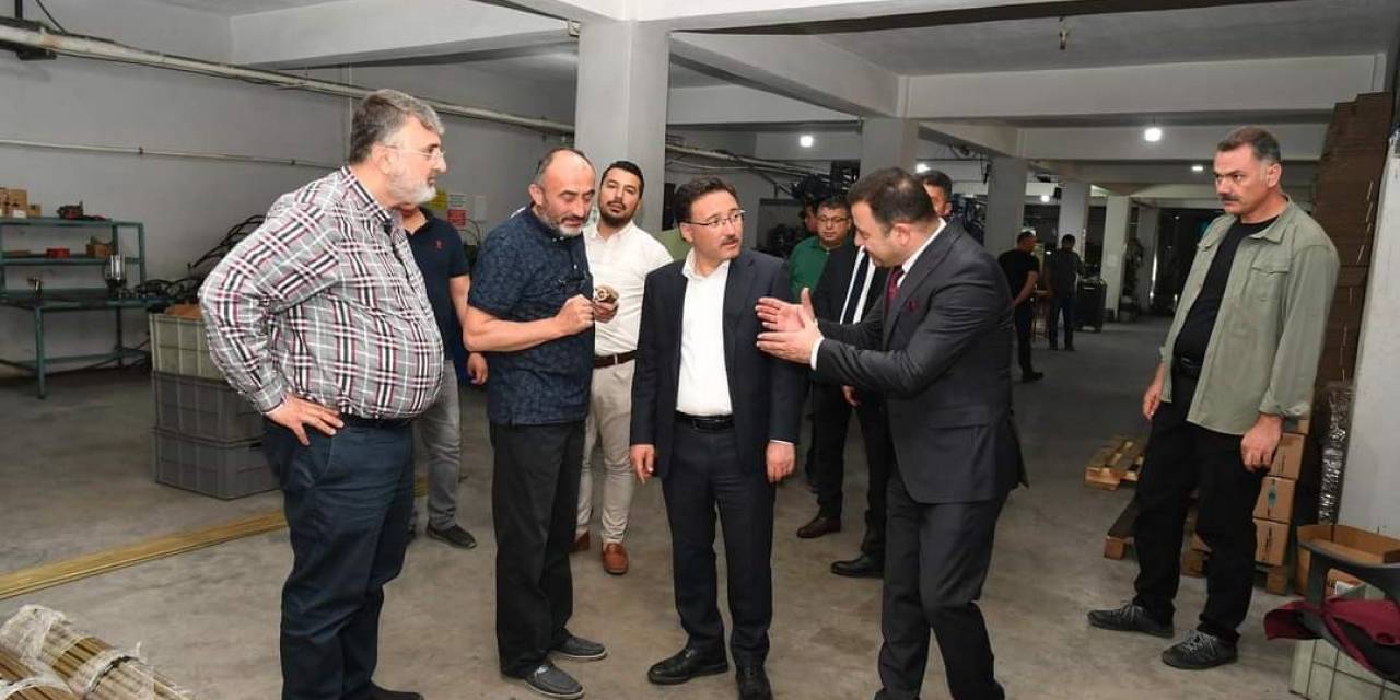 Vali Çiçek’ten Kayseri Osb’ye Ziyaret