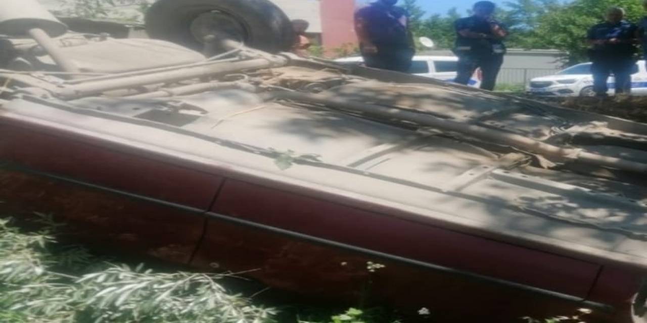 Kontrolden Çıkan Otomobil Takla Attı: 5 Yaralı
