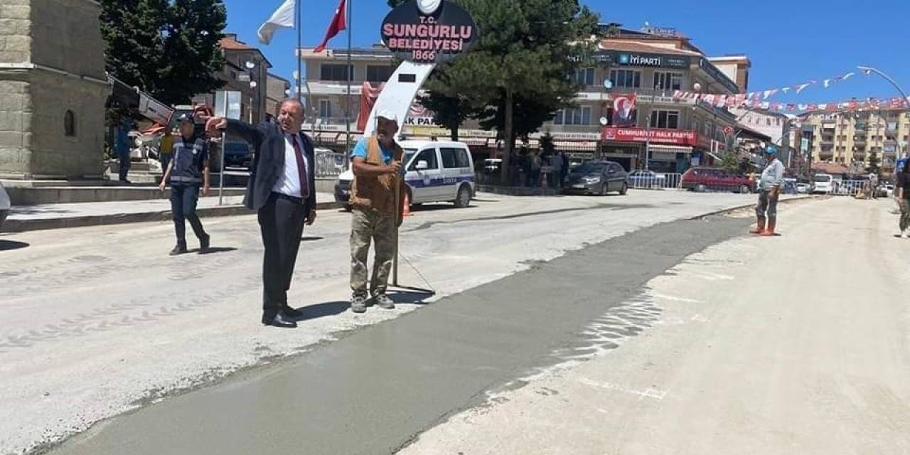 Başkan Şahiner, Yol Onarım Çalışmalarını İnceledi