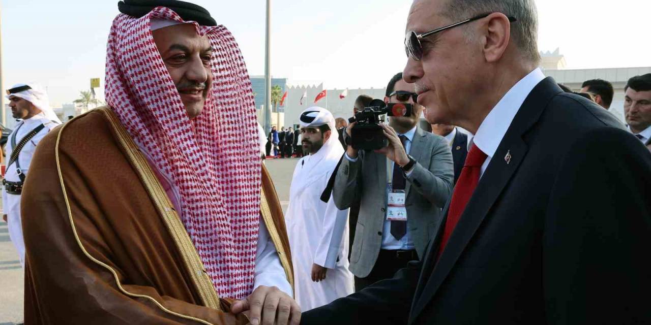 Cumhurbaşkanı Erdoğan Katar’da
