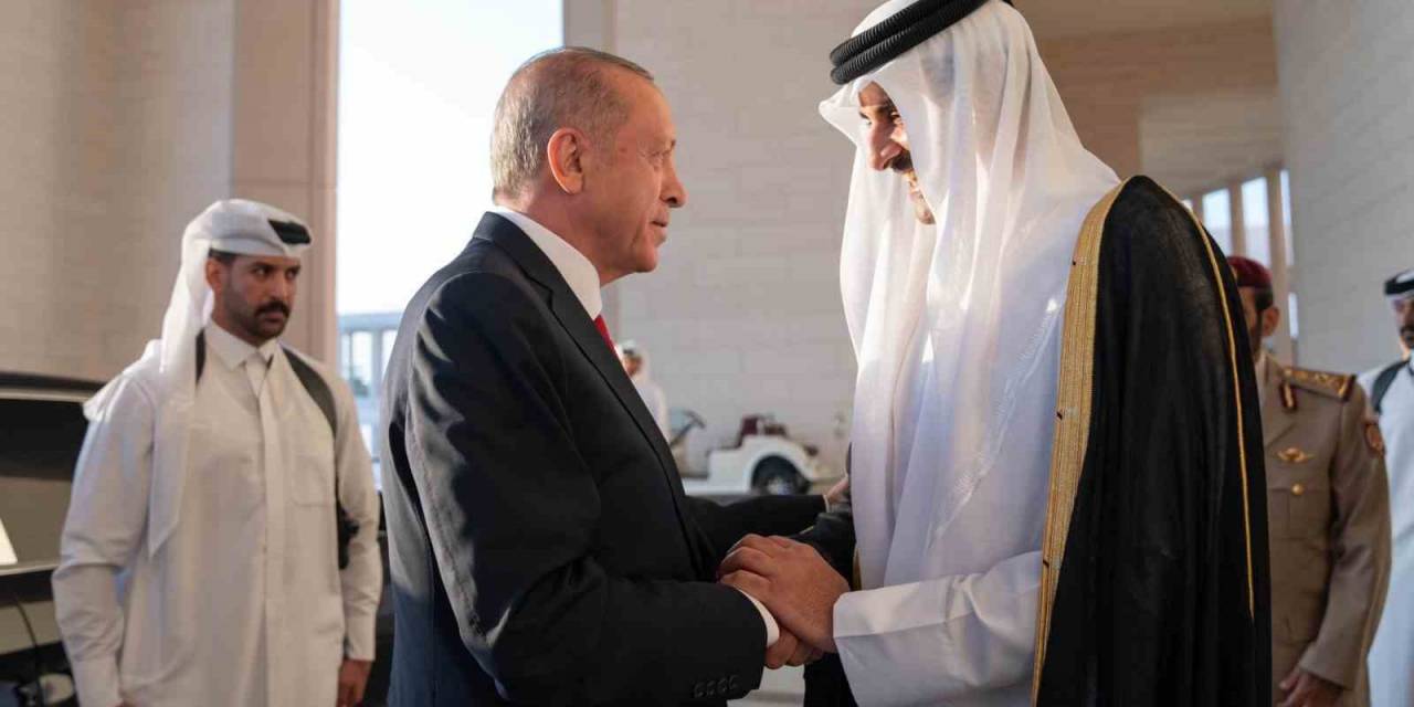 Katar Emiri Al Thani: “sevgili Kardeşim Cumhurbaşkanı Recep Tayyip Erdoğan’ı Doha’da Ağırlamaktan Memnuniyet Duydum”