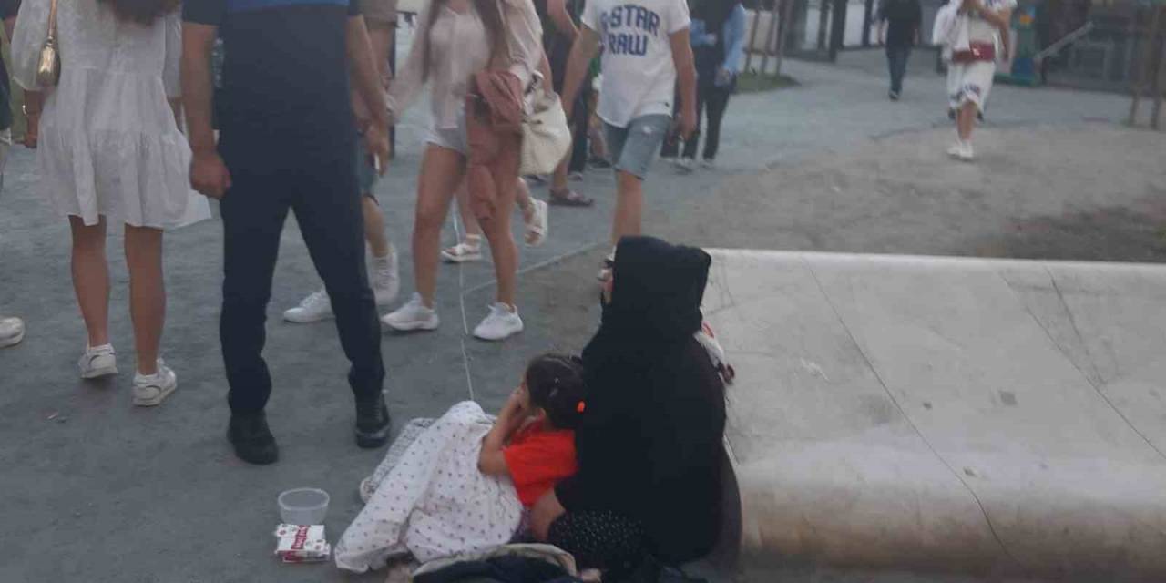Beyoğlu’nda Dilencilere Operasyon