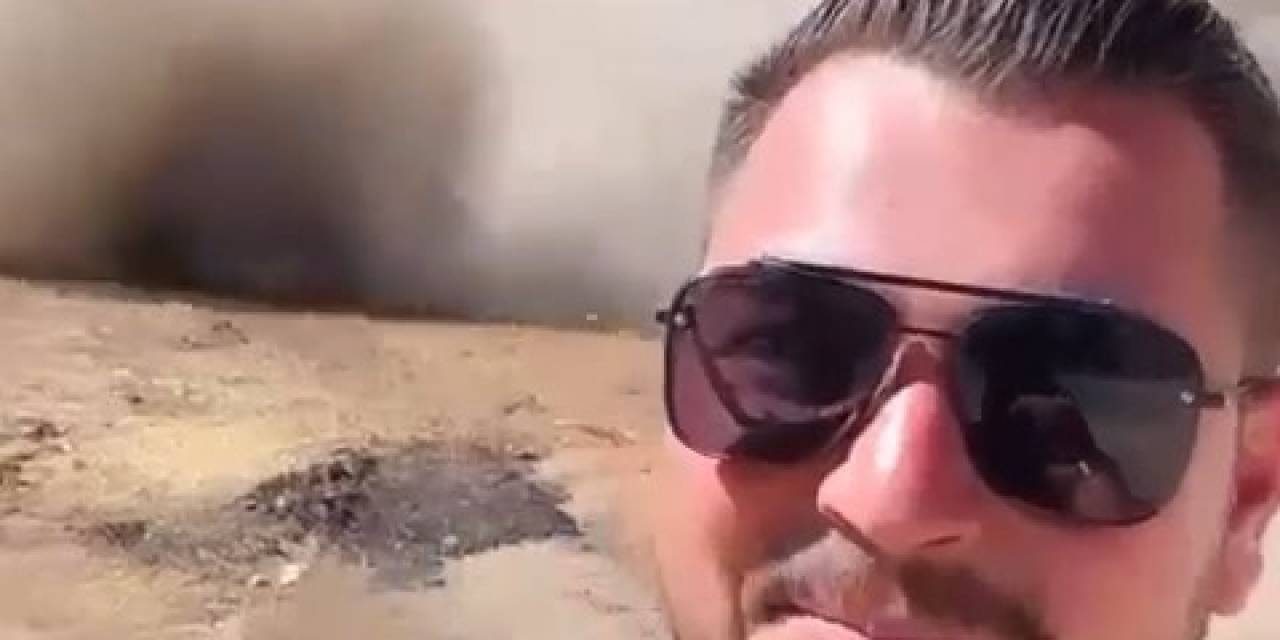 ’in Aşağı’ Diye Bağırdı, 5 Katlı Bina Yerle Bir Oldu