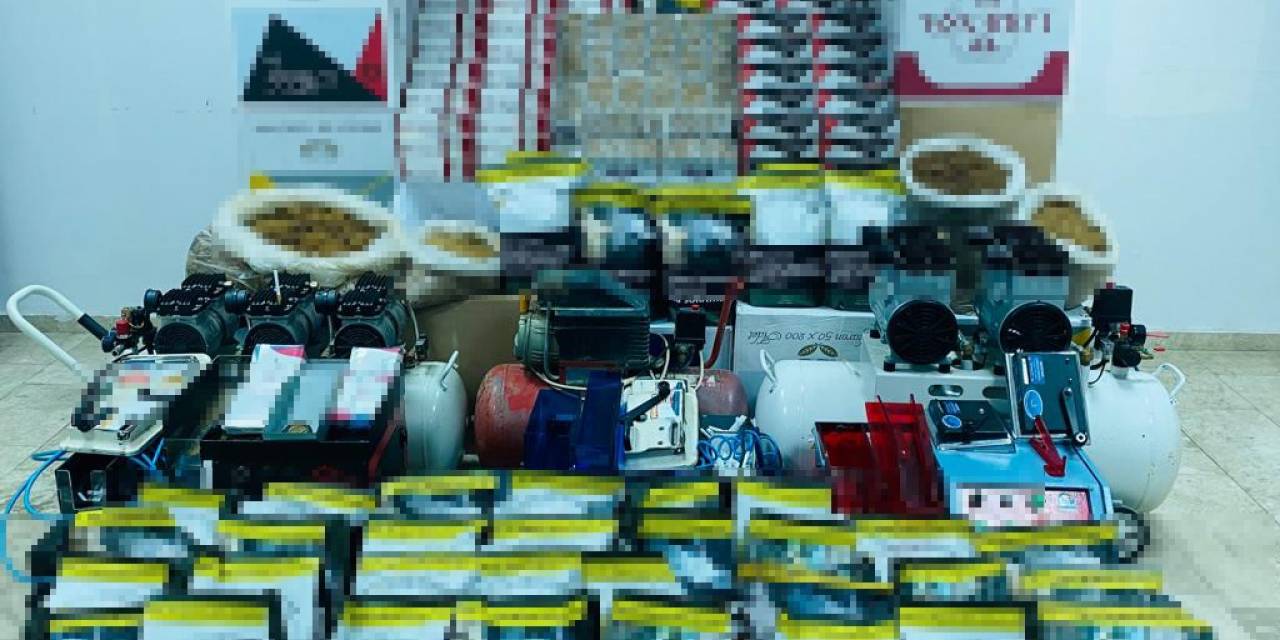 Evini Kaçak Sigara Atölyesine Çeviren 2 Kişi Yakalandı