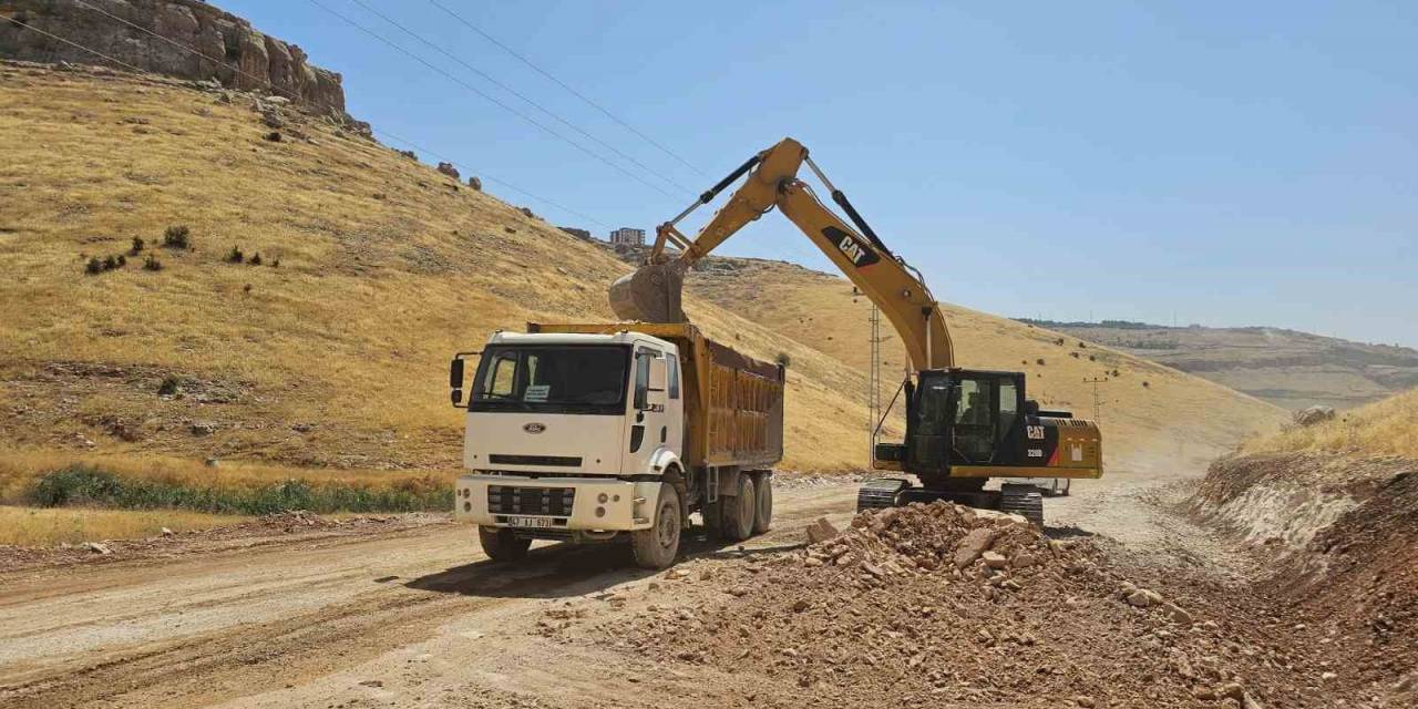 Mardin’de Alternatif Çevre Yolu Çalışmaları Sürüyor
