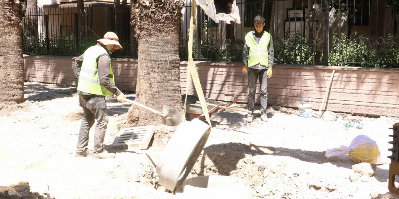 Atatürk Bulvarı’nda Altyapı Çalışmaları Başladı