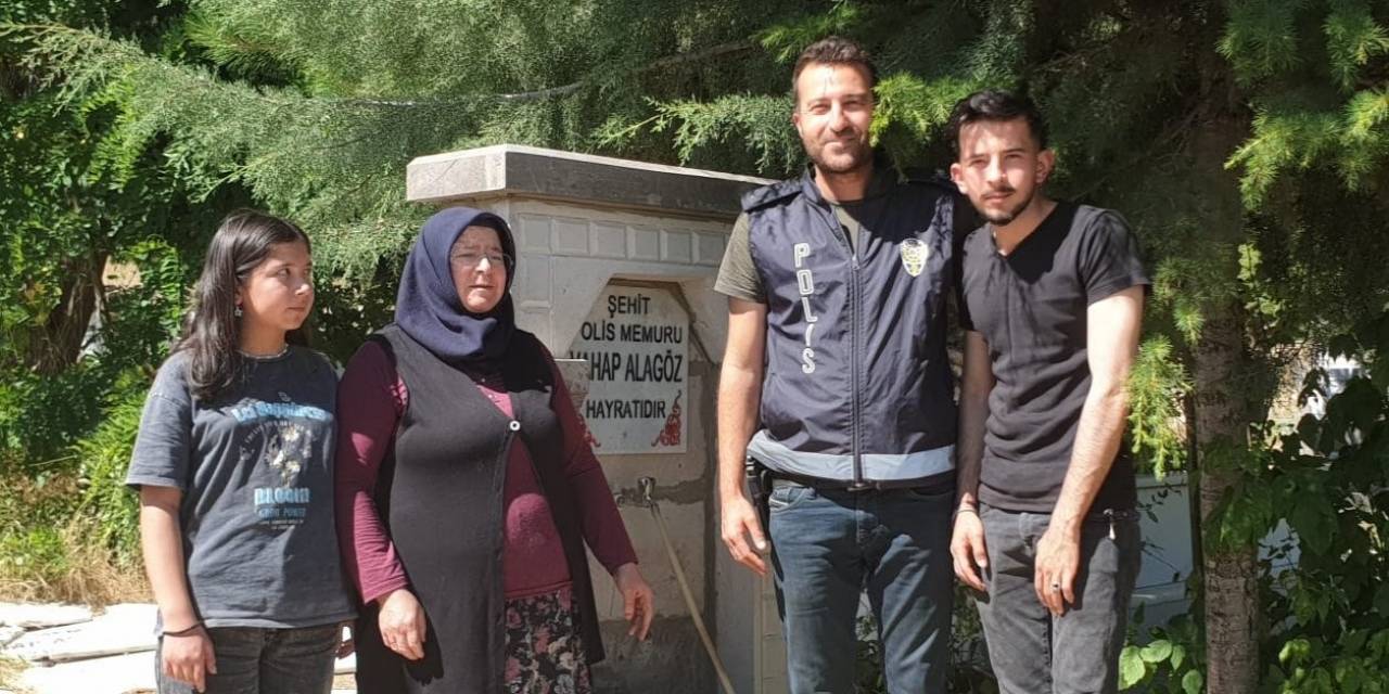 Depremde Hasar Gören Şehit Polisin Hayratı Restore Edildi