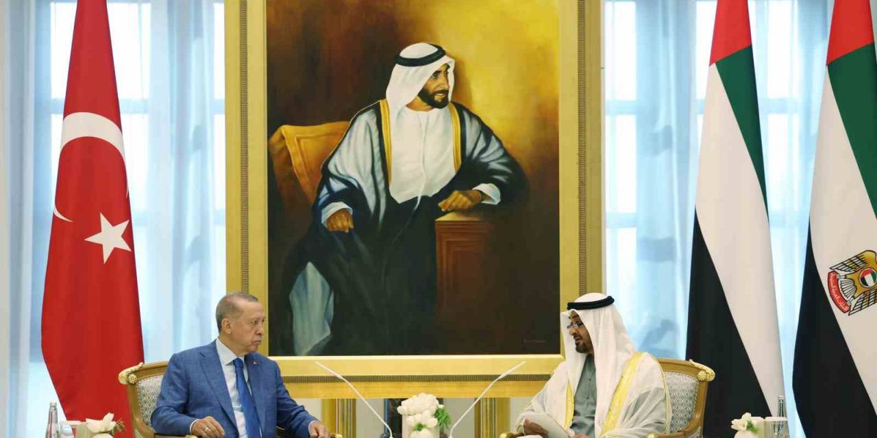 Cumhurbaşkanı Erdoğan, Bae Devlet Başkanı Al Nahyan İle Görüştü