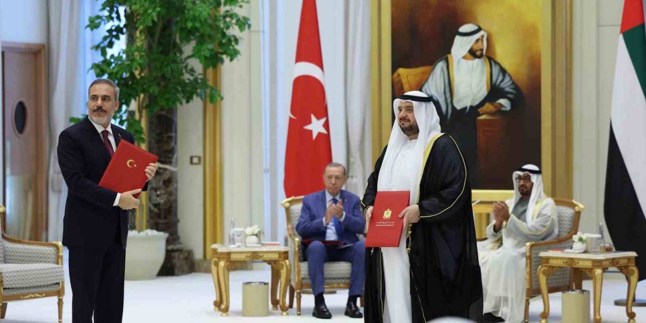 Türkiye-bae Arasında 50.7 Milyar Dolarlık 13 Anlaşma İmzalandı