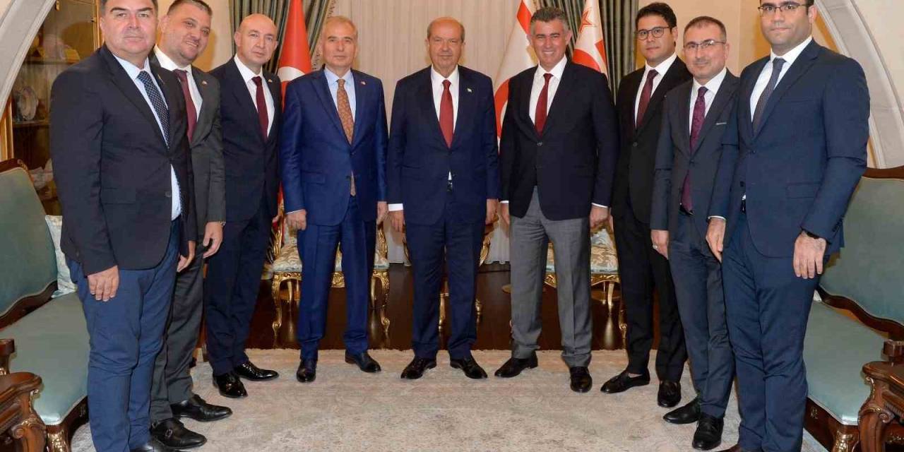 Başkan Zolan, Kktc’de Temaslarda Bulunuyor