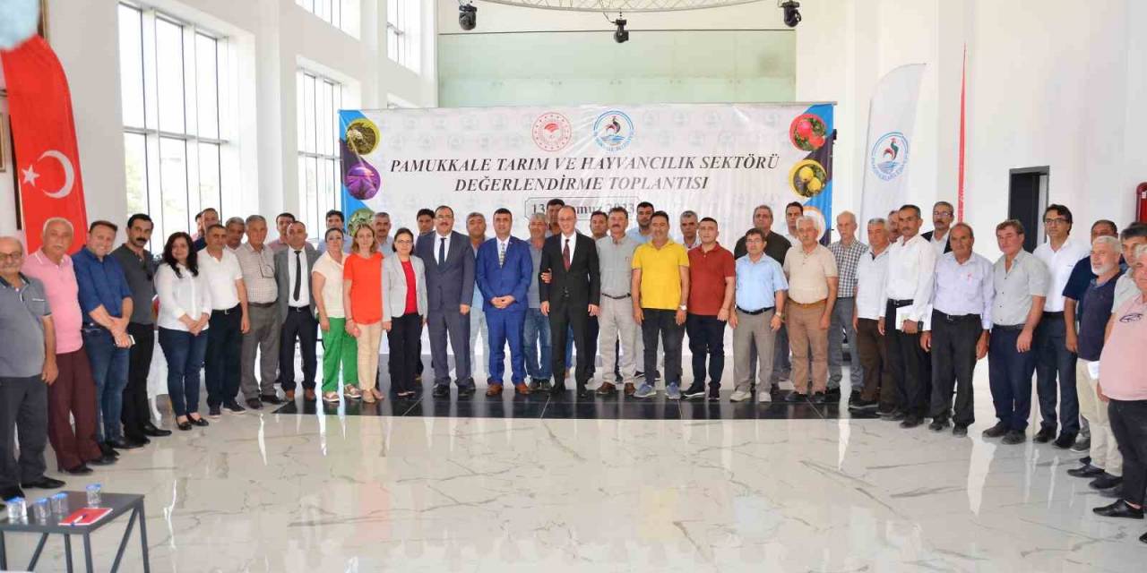 Pamukkale’de Tarım Sektör Toplantısı Gerçekleşti