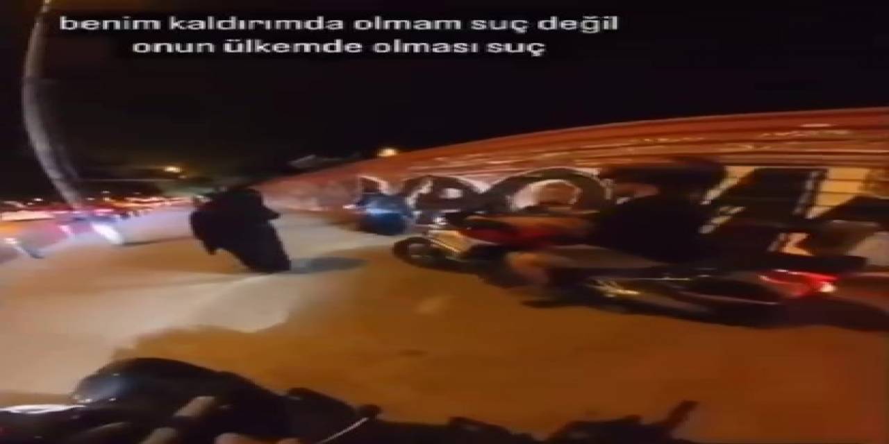 İstanbul’da Motosikletli Şahıs Çarşaflı Kadınların Üzerine Sürerek Korkuttu
