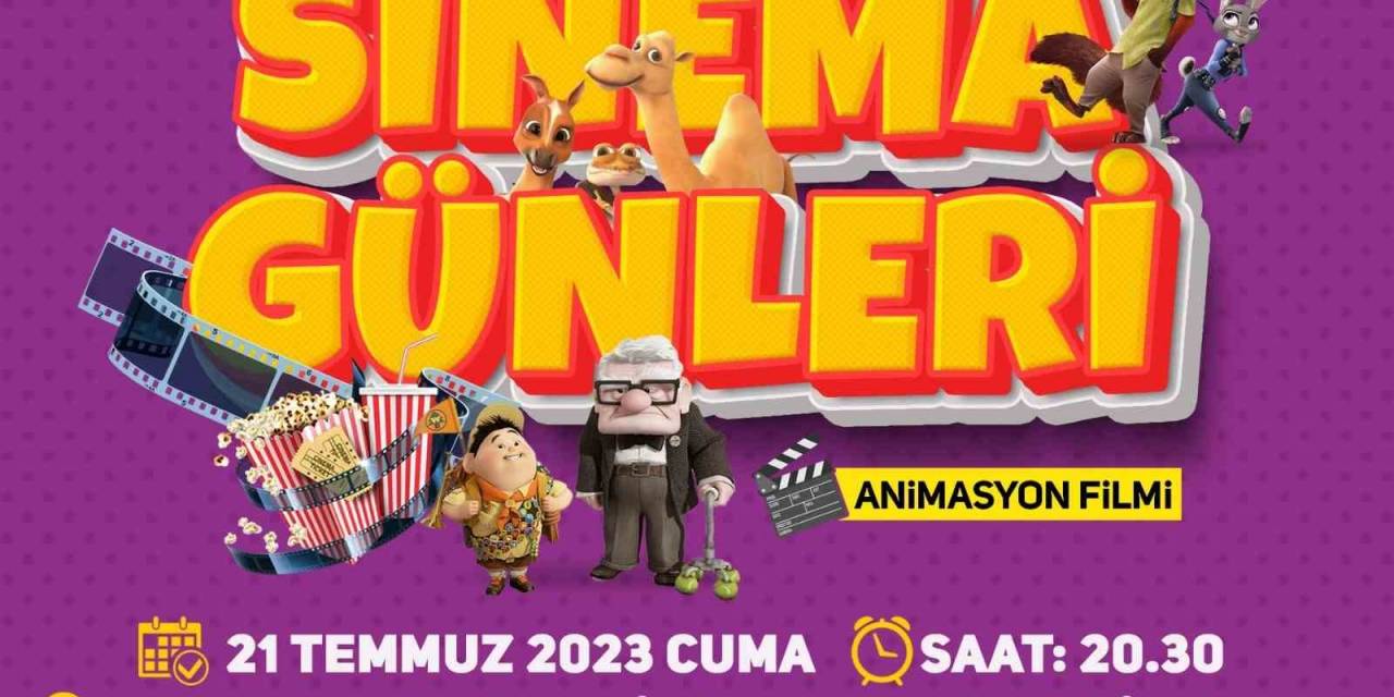 Melikgazi; Açık Hava Sineması İle Yaz Akşamlarını Keyfe Dönüştürüyor