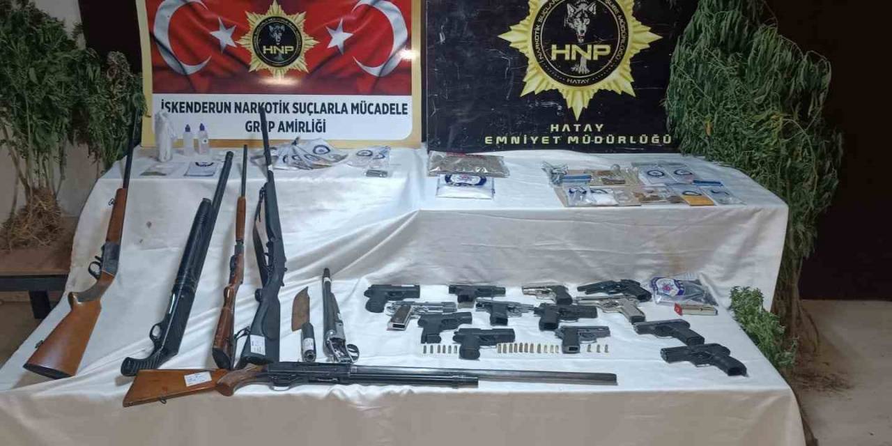 Hatay’da 30 Adrese Eş Zamanlı Torbacı Operasyonu: 41 Gözaltı
