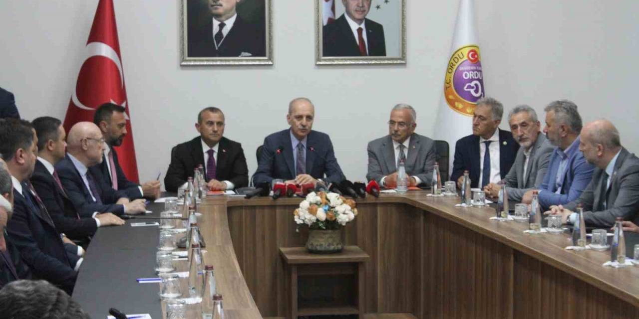 Tbmm Başkanı Kurtulmuş: “türkiye Her Bakımdan Felaket Riski Altında Olan Bir Ülke”