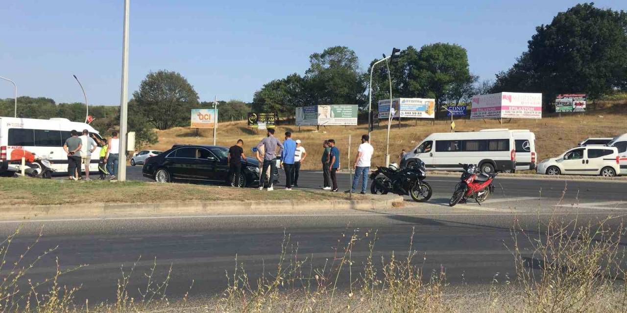 Tekirdağ’da Feci Kaza: Motosiklet İle Otomobil Kafa Kafaya Çarpıştı