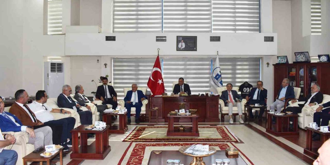 Aydın Ticaret Borsası, Türkonfed Ve Gesifed Heyetini Ağırladı