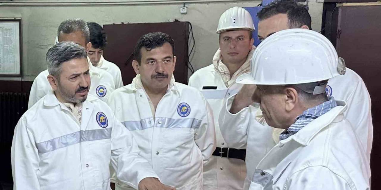 Çalışma Ve Sosyal Güvenlik Bakan Yardımcısı Aydın, Maden Ocağına İndi