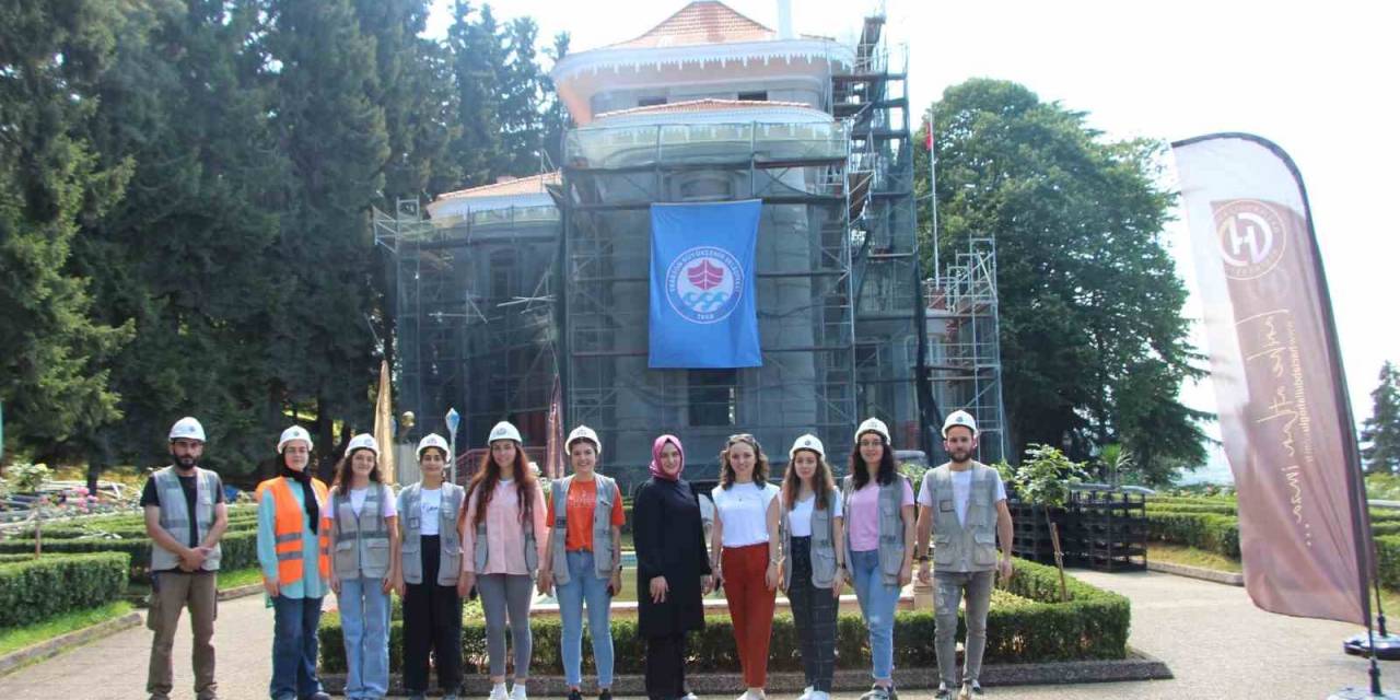 Atatürk’ün Vasiyetini Yazdığı 133 Yıllık Köşkte Restorasyon Çalışmaları Titizlikle Sürüyor