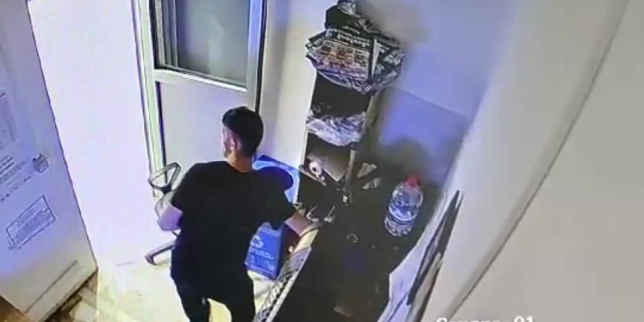 Ümraniye’de Klima Ve Hoparlör Çalan Hırsız Polis Tarafından Yakalandı
