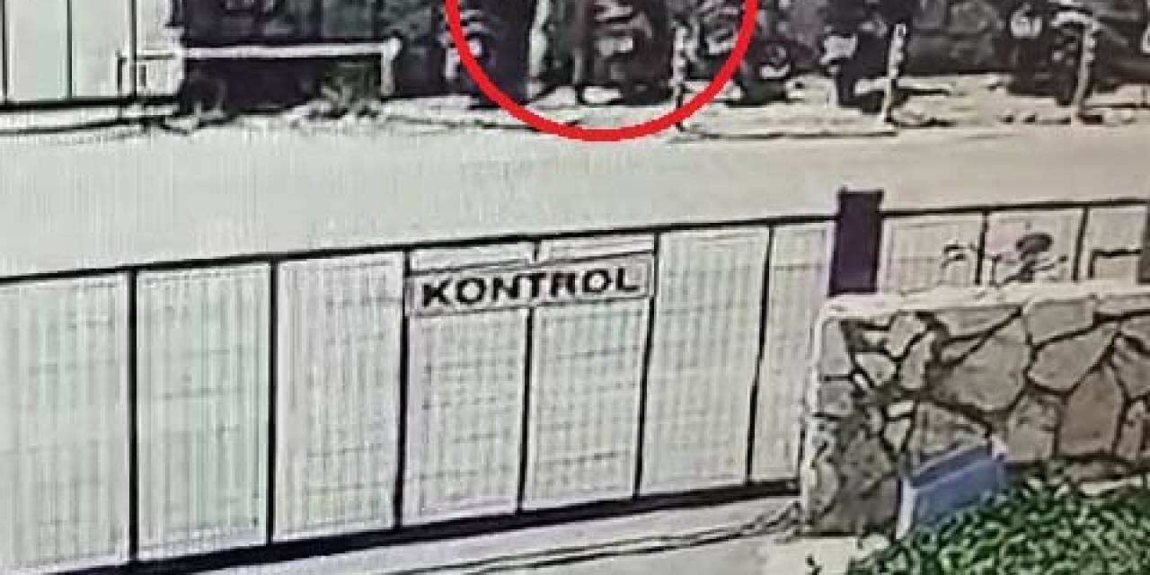 Motosiklet Hırsızlığı Güvenlik Kamerasında