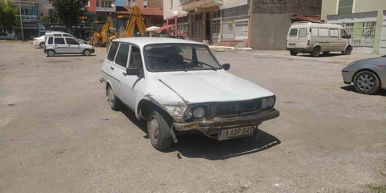Çalınan Oto Kazalı Şekilde Çalındığı Yere Geri Getirildi