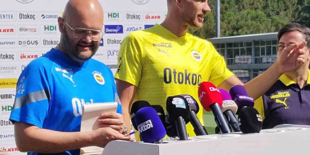 Edin Dzeko: "fenerbahçe Her Zaman Şampiyonluk İçin Oynar, Ben De Bunun İçin Buradayım"