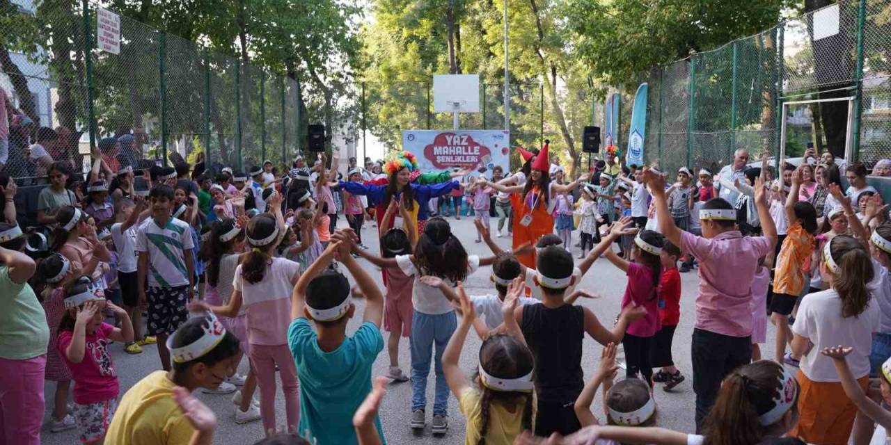 Yıldırım’da Sokaklar Şenlendi