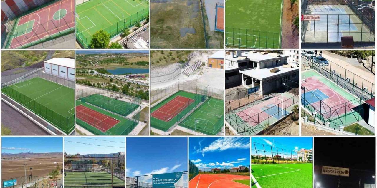 Elazığ’da 54 Sahanın Yapımı Tamamlandı