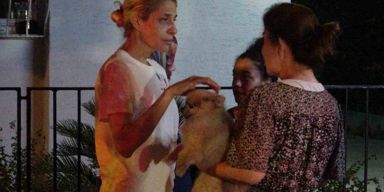 Adana’da Korkutan Yangın: Bir Apartman Sakini Kucağında Köpeğiyle Dışarı Çıktı
