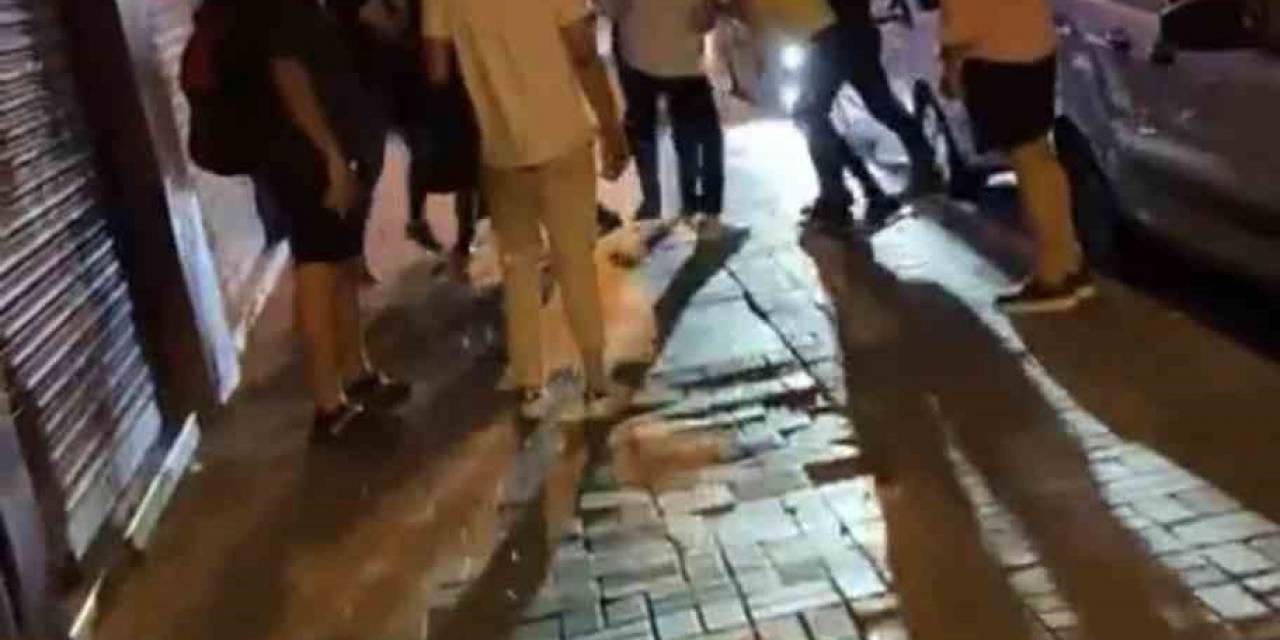 İstanbul’da Laf Atma İddiasına Dayak Kamerada