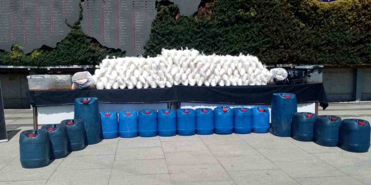 İstanbul’da 849 Kilo Uyuşturucu Yakalandı