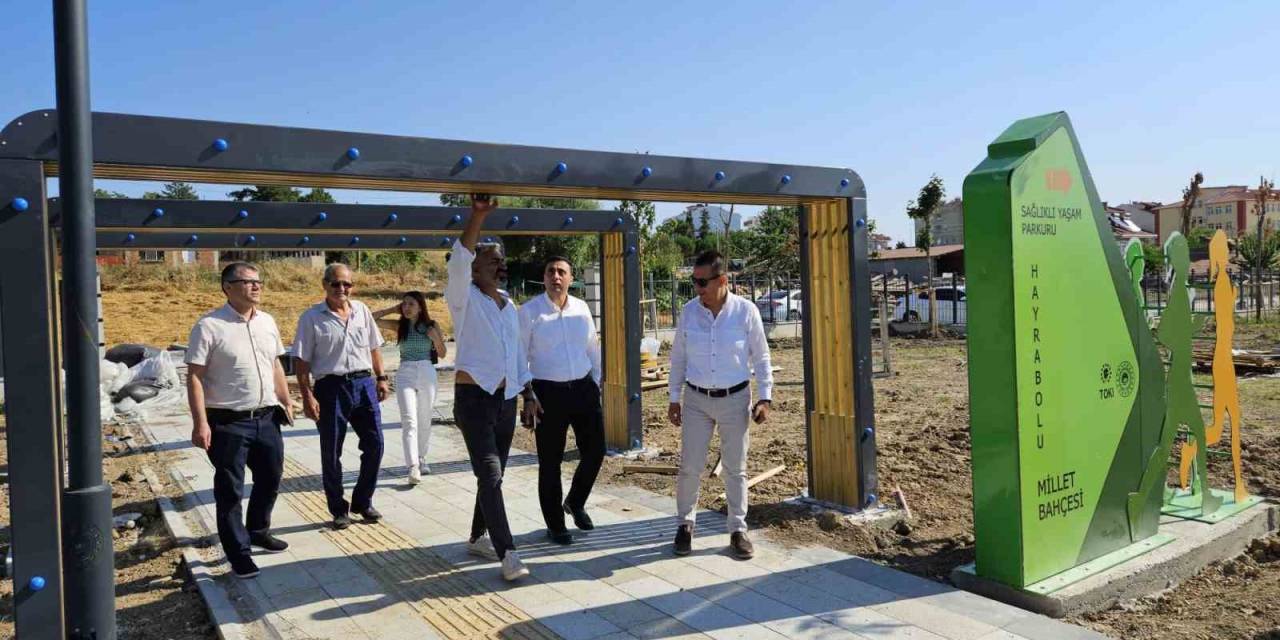 Hayrabolu Millet Bahçesi Çok Yakında Açılıyor