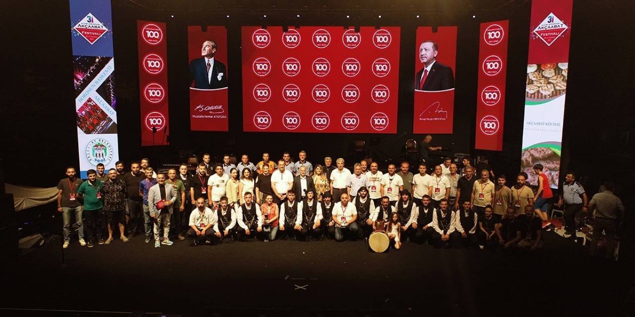 Akçaabat’ta Festival Sona Erdi