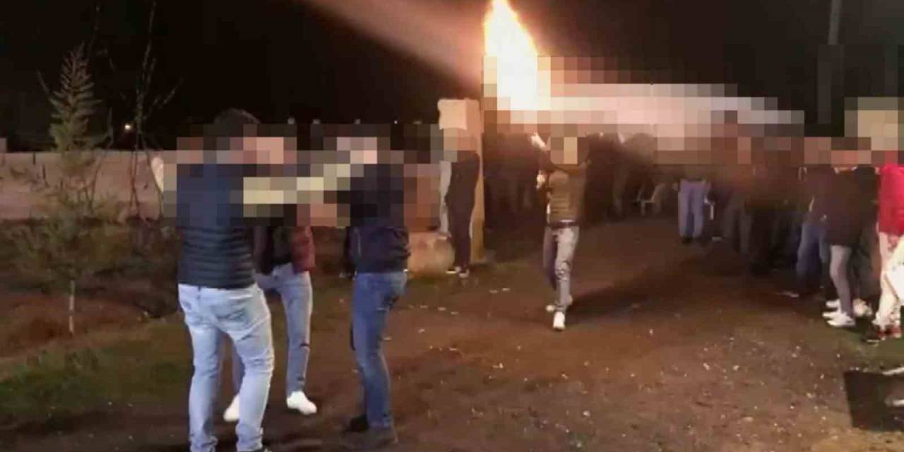 Yurtdışından Düğüne Geldi, Havaya Ateş Ederken Yakalandı