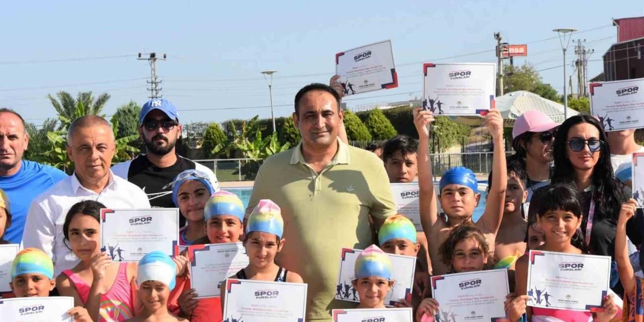 Toroslar Belediyesi Yaz Spor Okulları İlk Mezunlarını Verdi