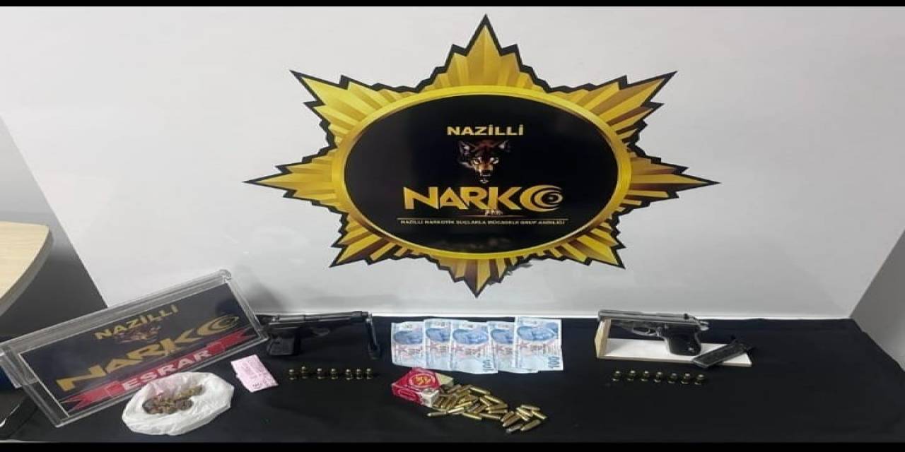 Nazilli’de 7 Adrese Uyuşturucu Operasyonu: 2 Gözaltı