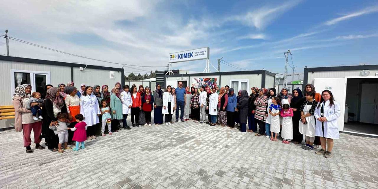 Başkan Altay: "hatay’da İkinci Komek Kursu Merkezimiz Hizmete Girdi"