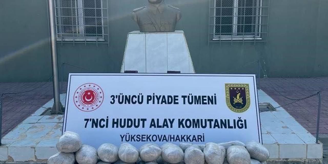 İran’dan Türkiye’ye Geçmeye Çalışan Ve Üzerlerinde 32,6 Kilogram Toz Esrar Taşıdığı Belirlenen 5 Kişi Yakalandı