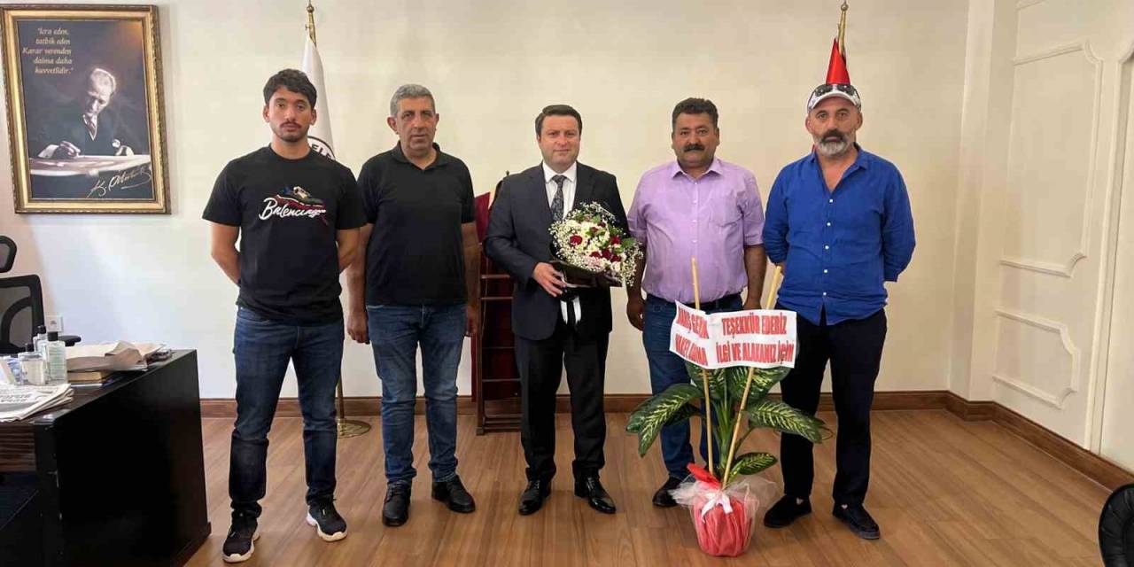 Depremzede Muhtarlardan Kaymakam Ocak’a Ziyaret