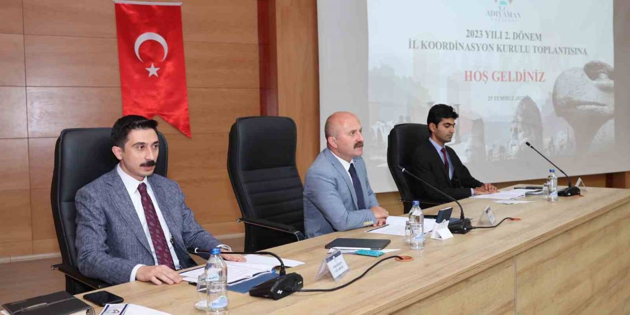 2023 Yılı 2. Dönem İl Koordinasyon Kurulu Toplantısı Yapıldı