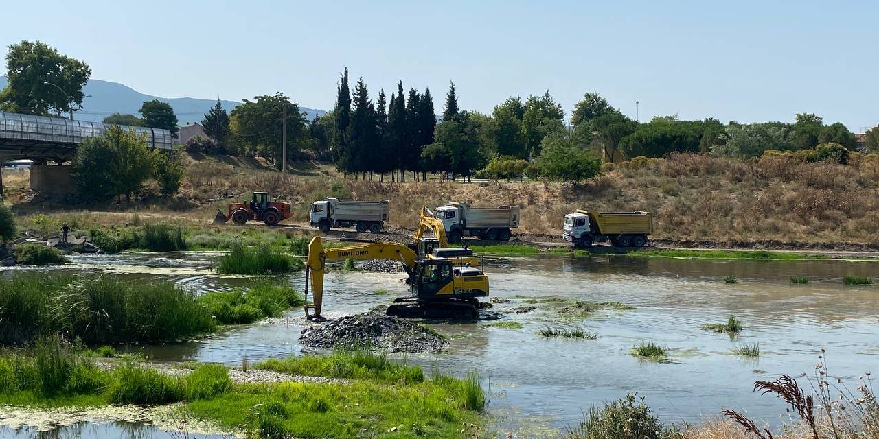 Gönen Çayı Islah Çalışmaları Başladı