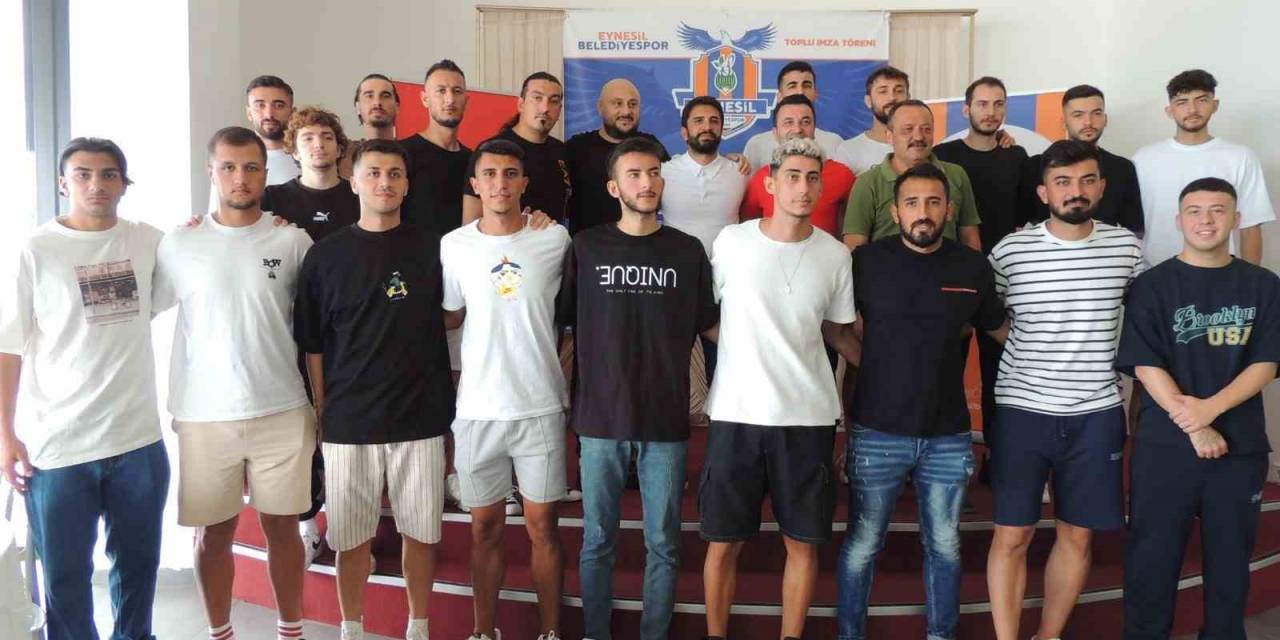 Tff 3. Lig Ekibi Eynesil Belediyespor’da İmza Şov