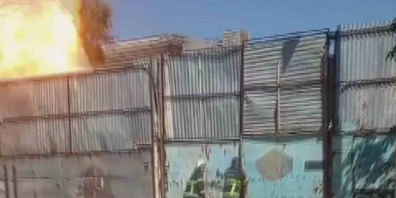 Önce Alev Alev Yandı, Sonra Bomba Gibi Patladı