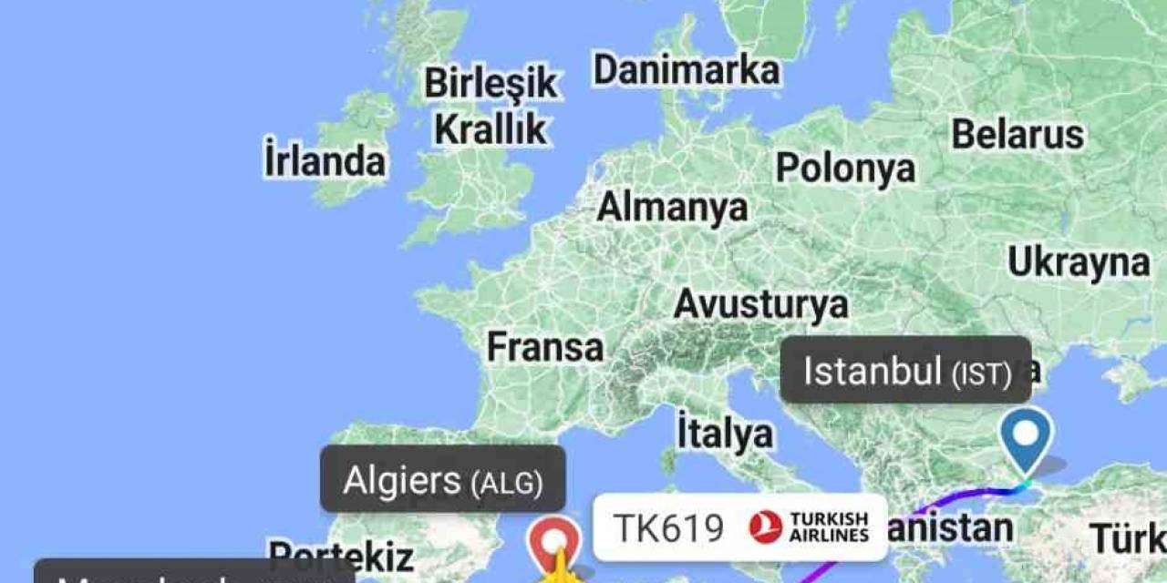 Thy’nin İstanbul-marakeş Seferini Yapan Uçakta Yolcu İntihar Etti